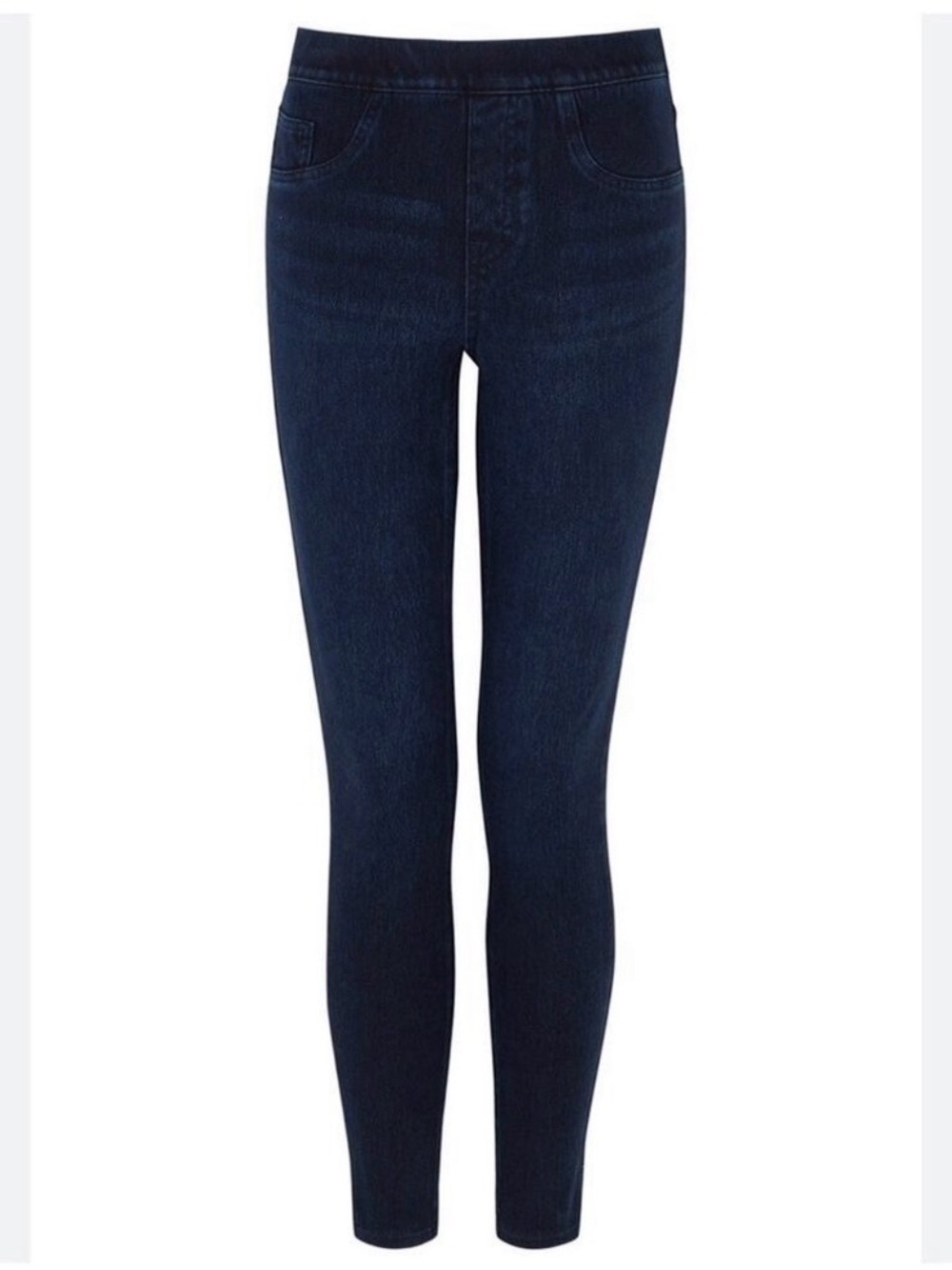 SPANX Jeanie’s stretch denim dark wash leggings Small